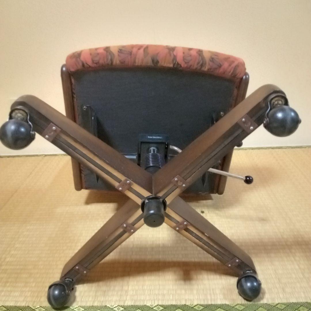 【カリモク家具】レトロ デスクチェア 回転 昇降式 オフィスチェア 学習椅子 【カリモク家具】レトロ デスクチェア 回転 昇降式 オフィスチェア 学習椅子