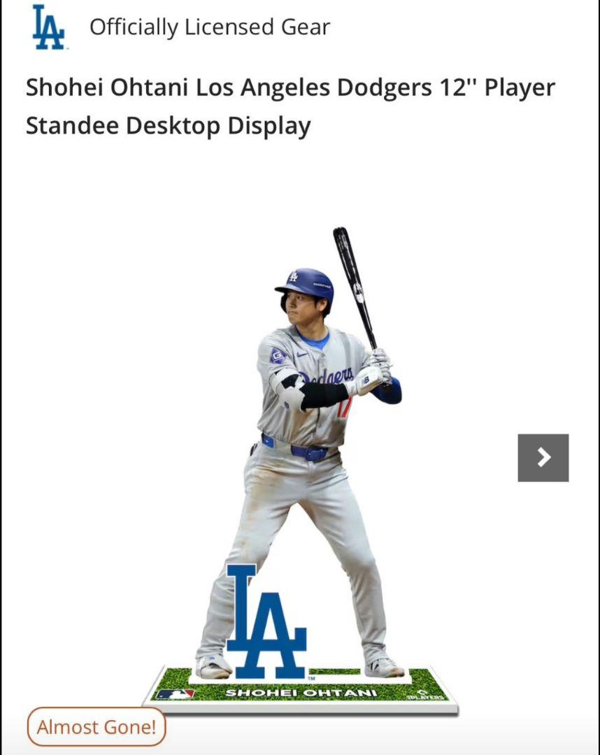 ドジャース大谷翔平　スタンディー