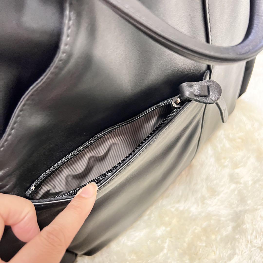 美品 慈雨 マフポケット リュック ブラック センソユニコ