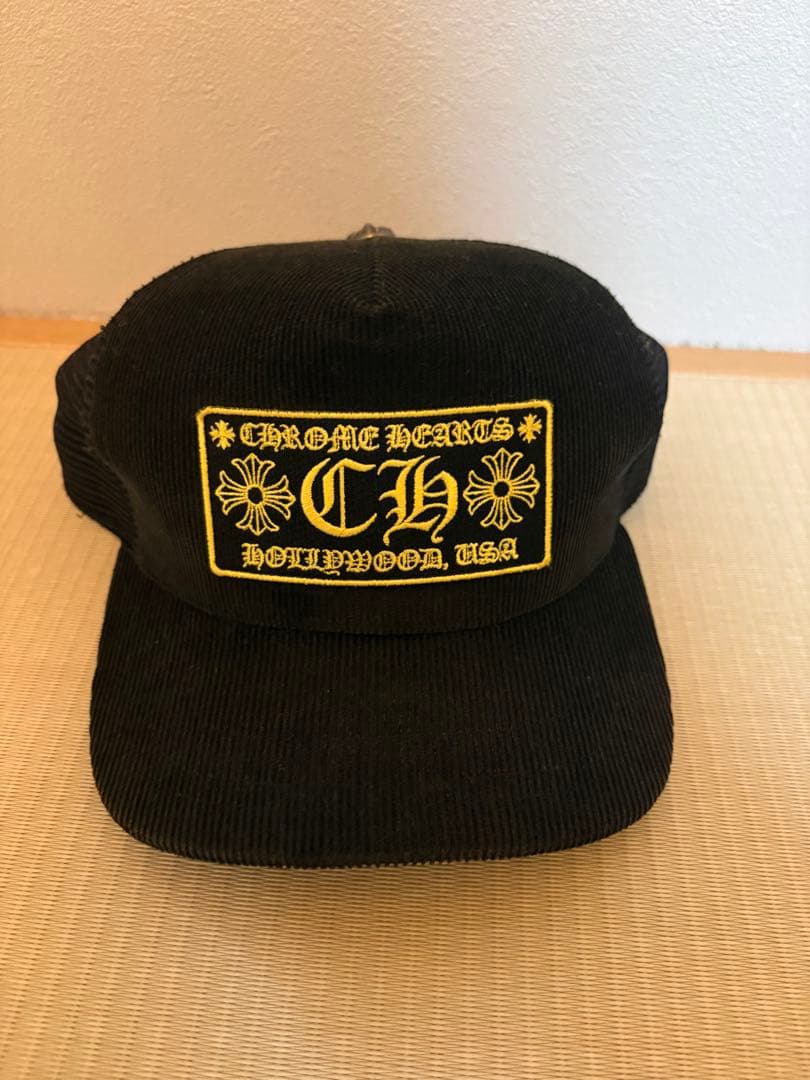 Chrome Hearts クロムハーツ キャップ コーデュロイ目立った傷や汚れなし