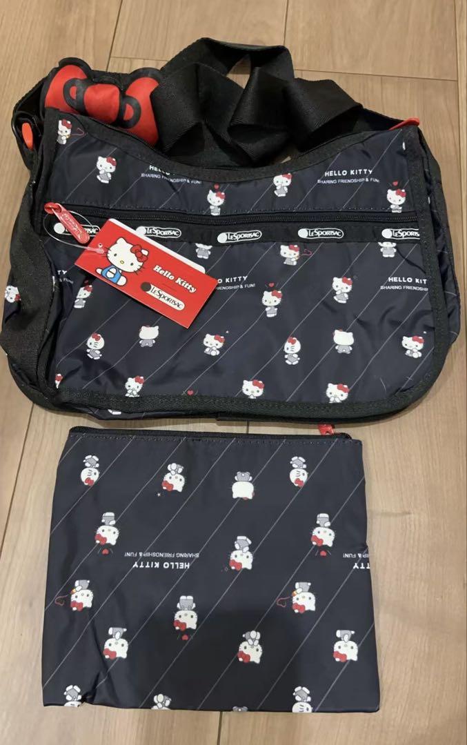 新品Lesportsacレスポートサック×ハローキティ 限定　ショルダーバッグ