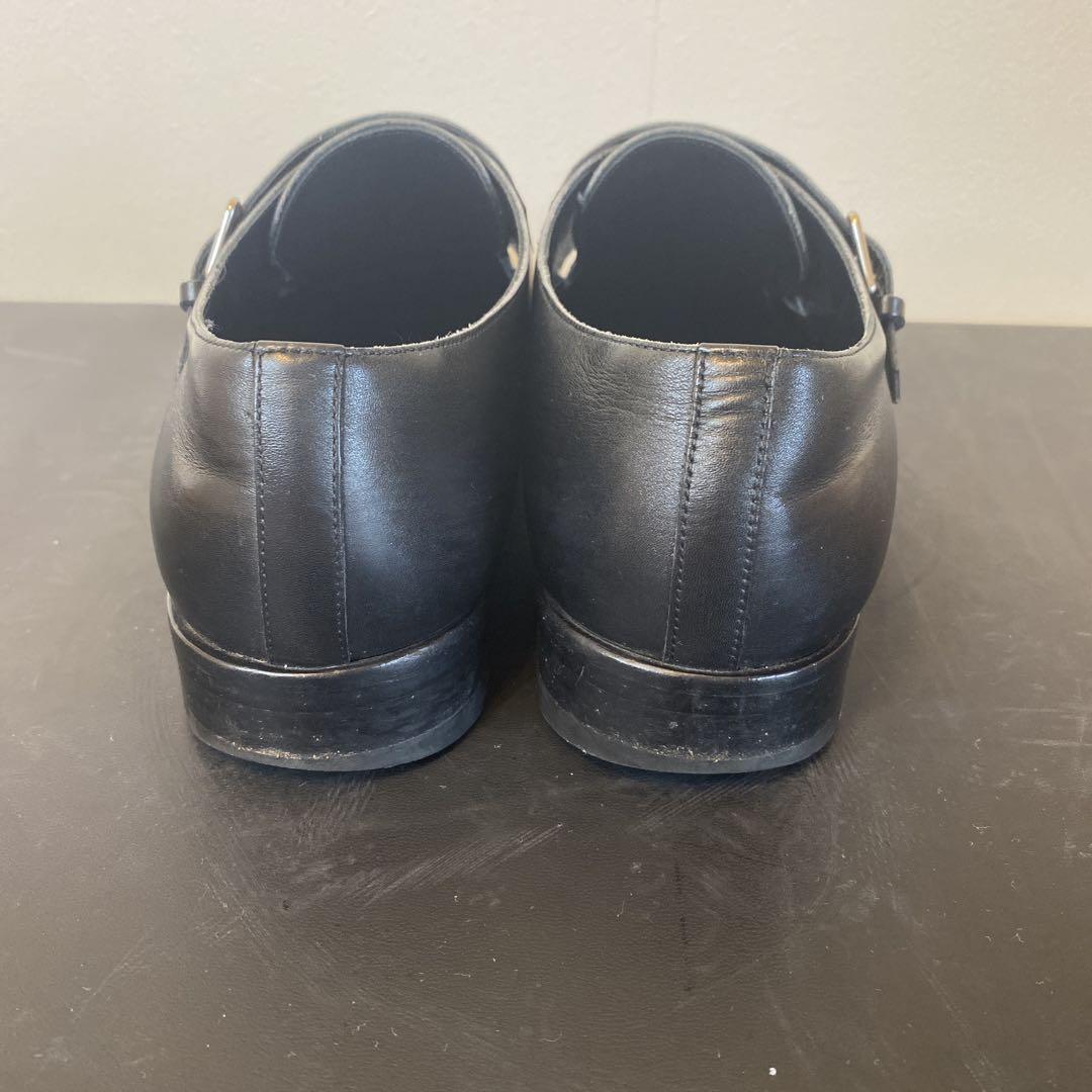 Saint Laurent サンローラン ダブルモンクシューズ 革靴 38サイズ Saint Laurent サンローラン ダブルモンクシューズ 革靴 38