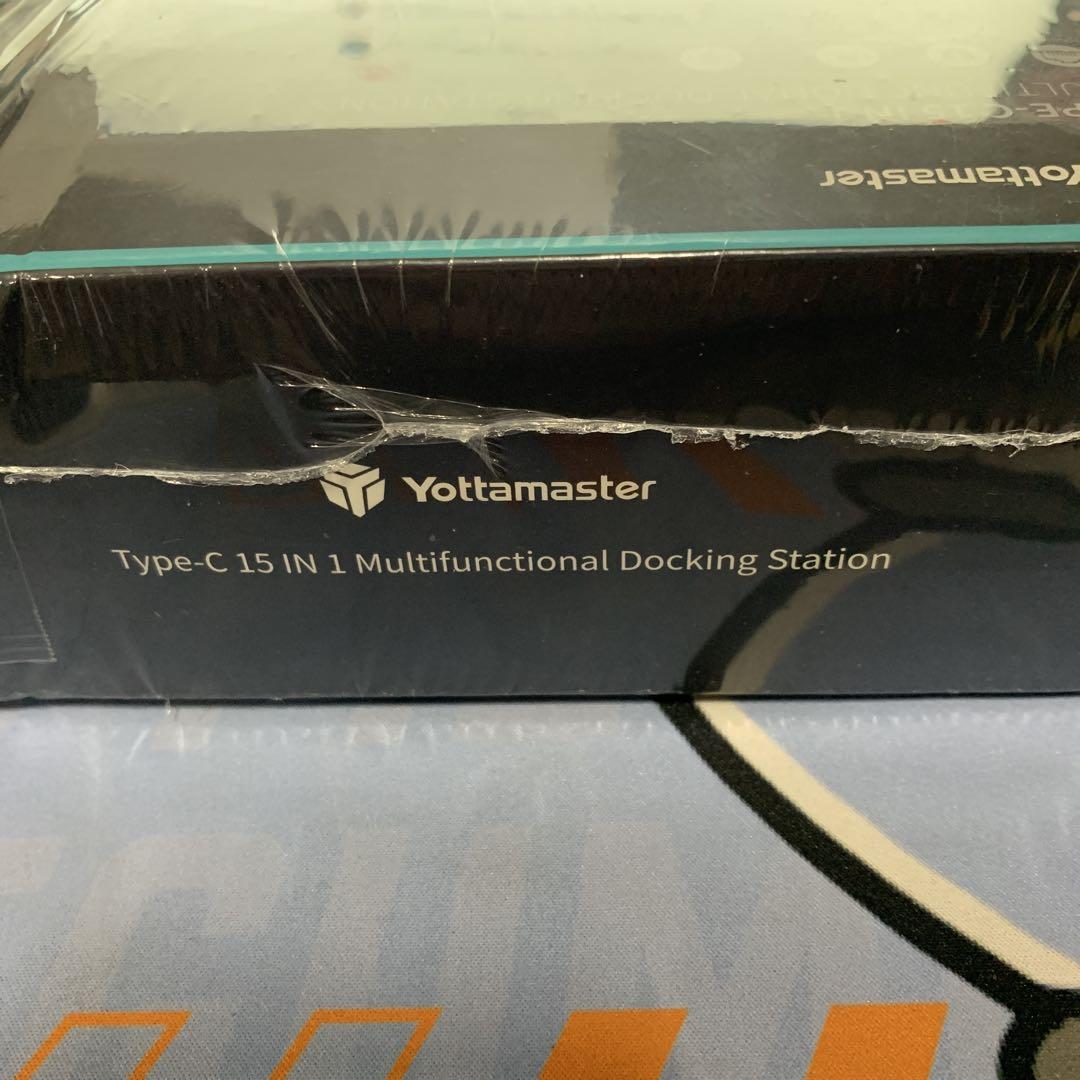 【新品・未使用】yottamaster 15in1 ドッキングステーション 新品・未使用】yottamaster 15in1 ドッキングステーション