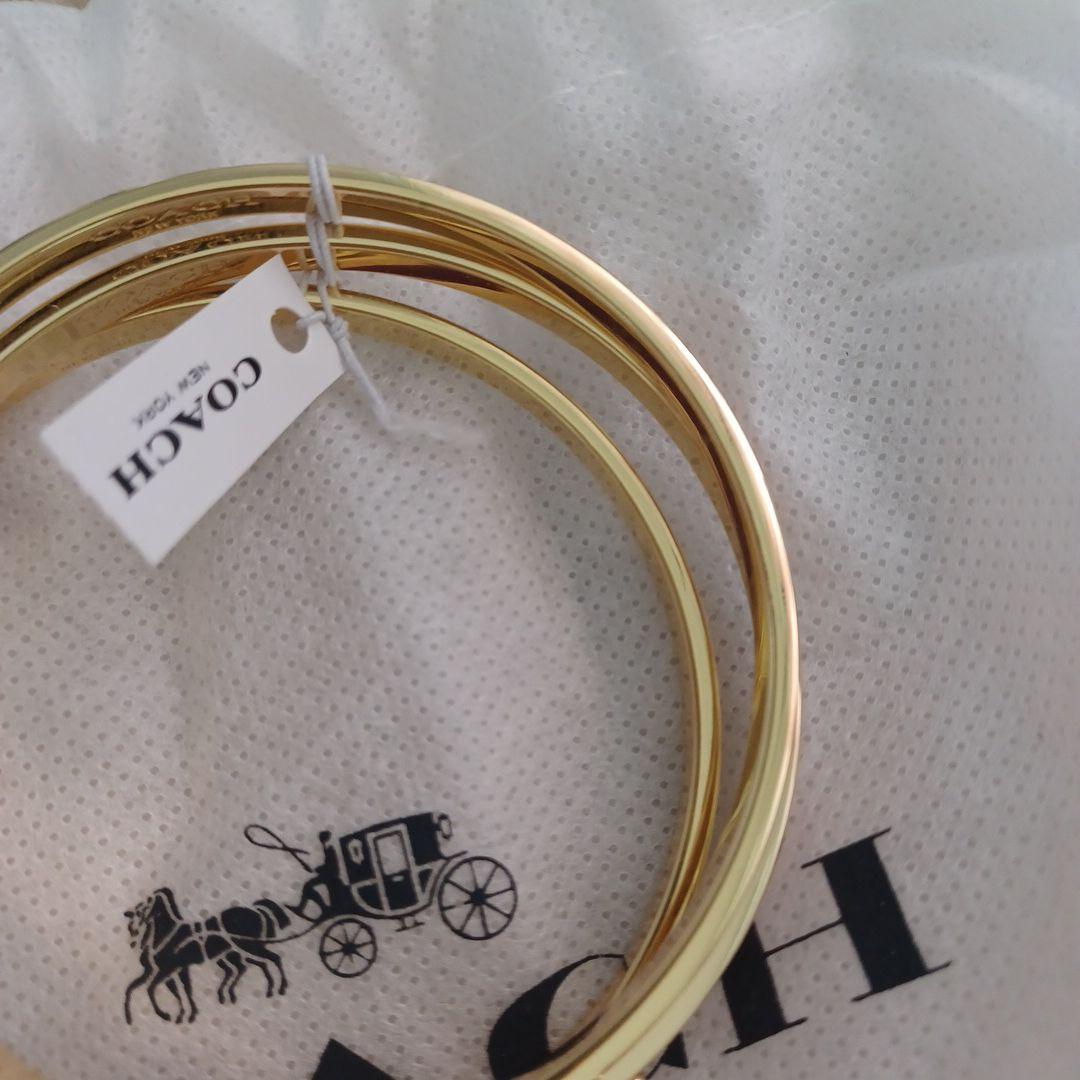 楽天市場】Coach コーチ Signature C Logo Bangle Bracelet Set