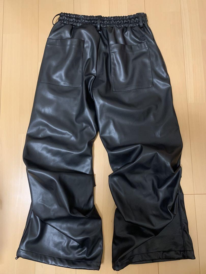 AMNJX HRD トラックパンツ ブラック