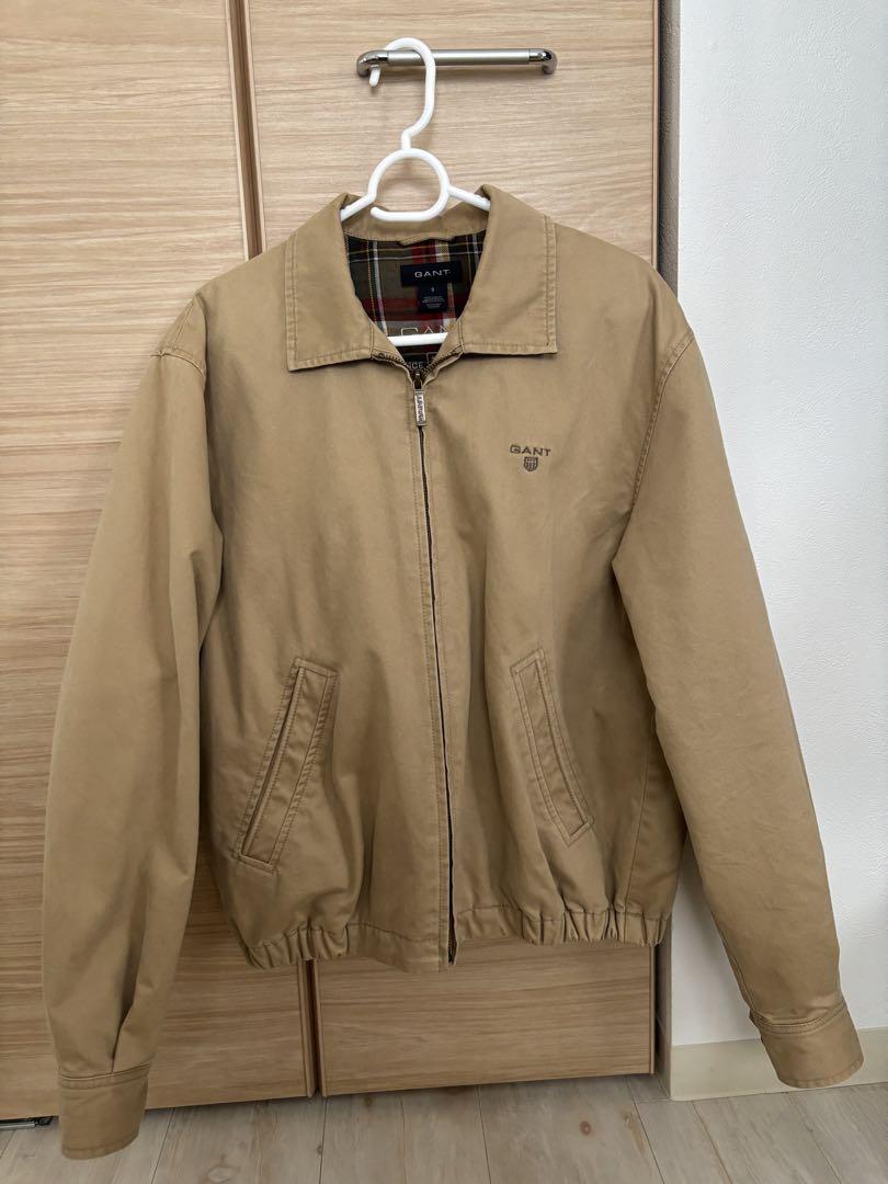 GANT ベージュ ジップアップジャケット S