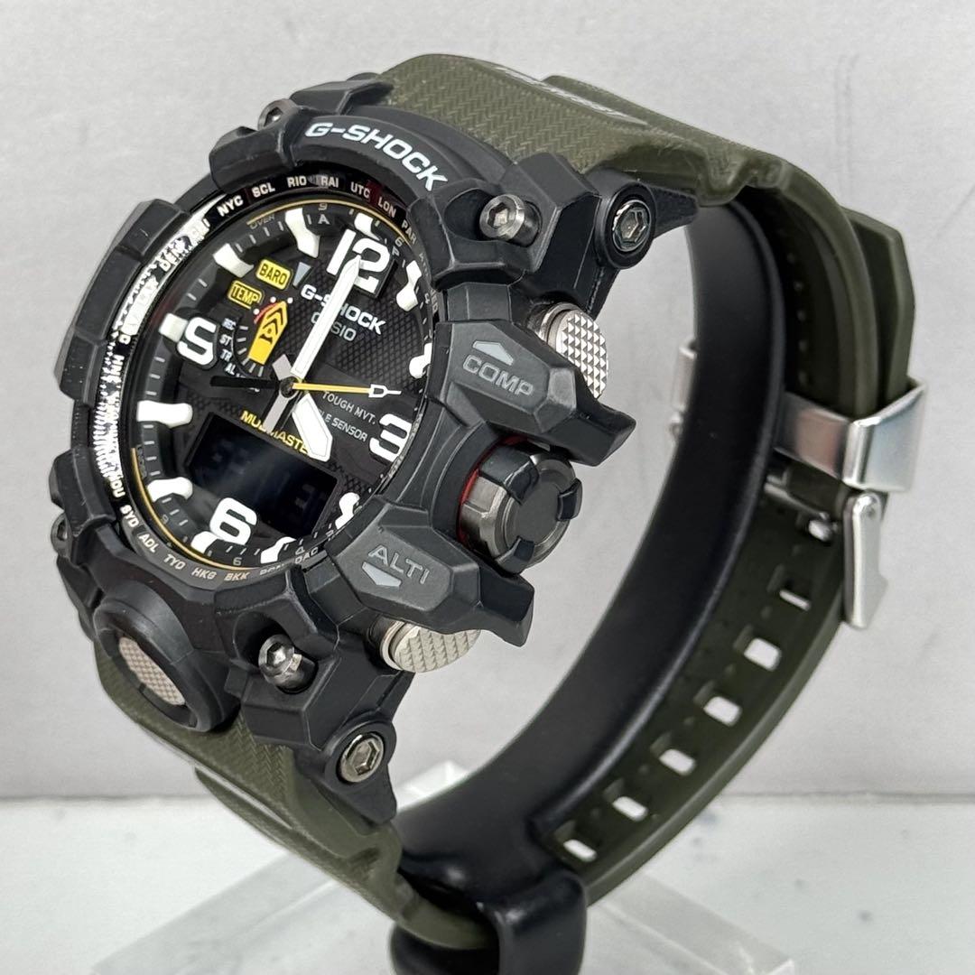 極美品 箱説タグ付G-SHOCK GWG-1000 マッドマスター 電波ソーラー