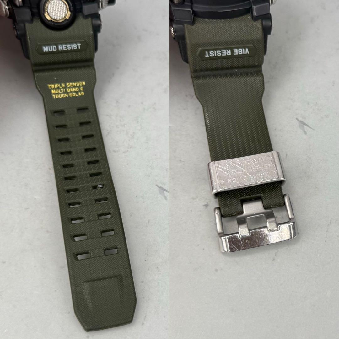 極美品 箱説タグ付G-SHOCK GWG-1000 マッドマスター 電波ソーラー