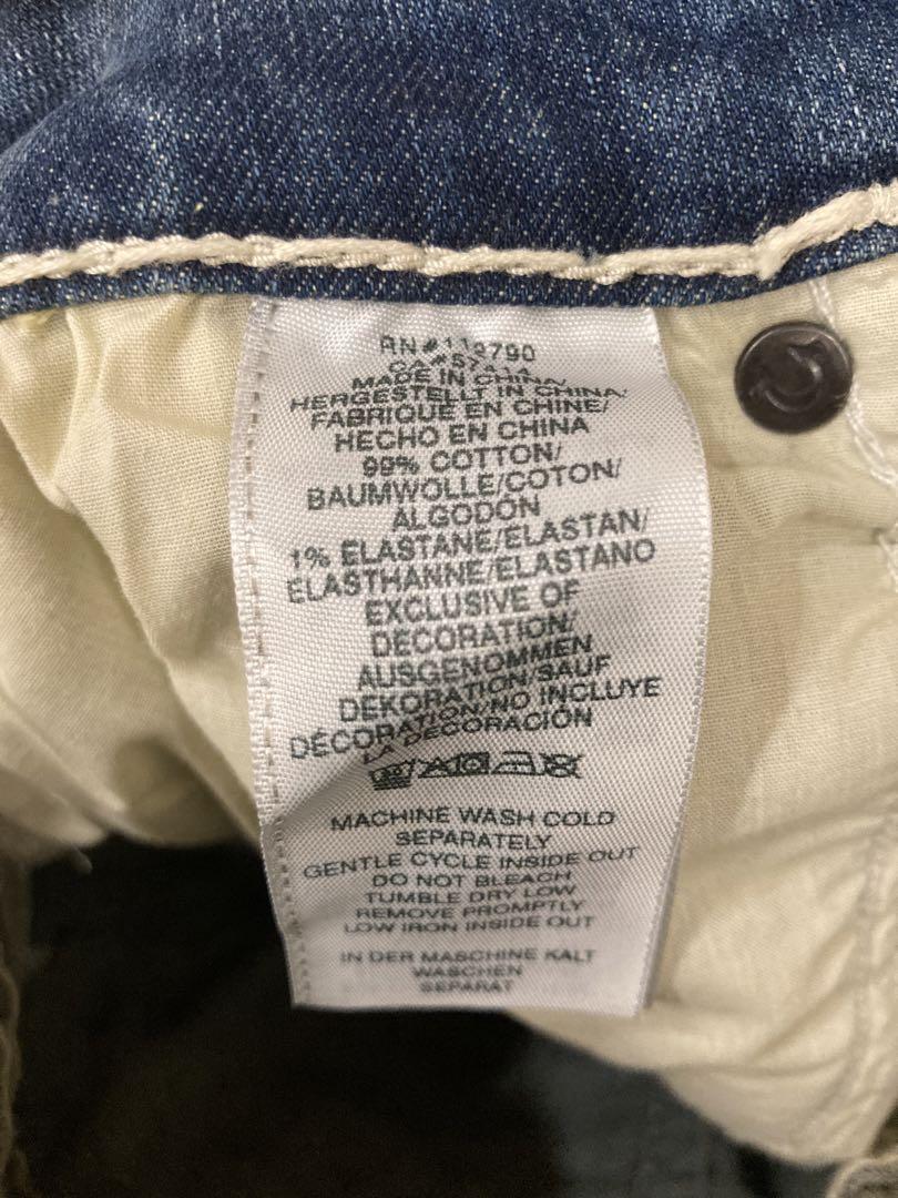 パンツ TRUE RELIGION JEANS 6POCKET 32 SUPER T