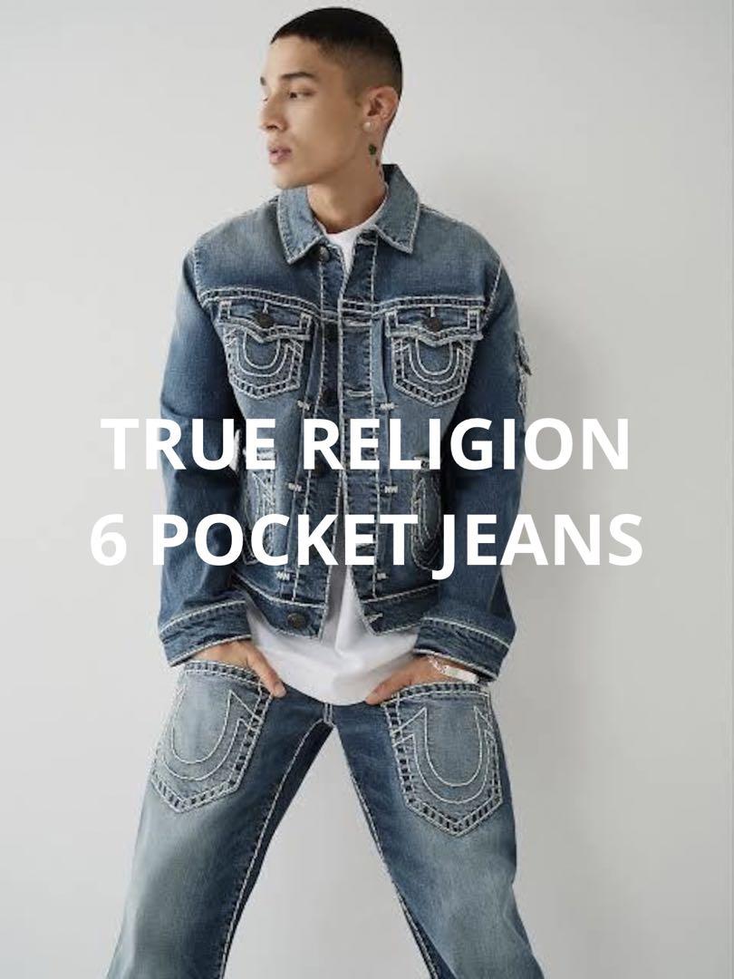 パンツ TRUE RELIGION JEANS 6POCKET 32 SUPER T