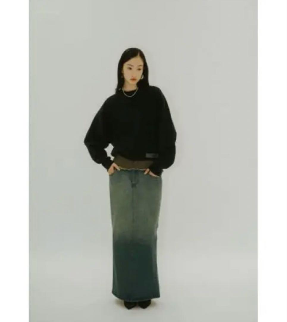 knuth Marf docking maxi denim skirt Mサイズ - メルカリ