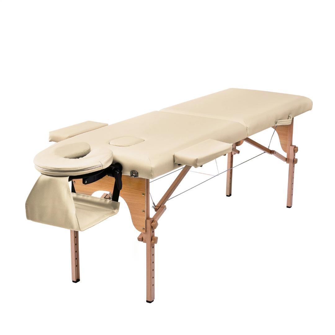 マッサージベッド 折りたたみ マッサージ台 1284-160新品、♥