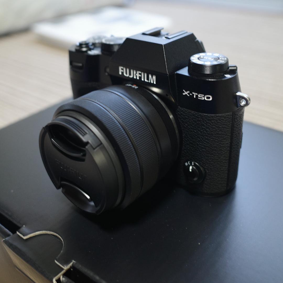【極上品】FUJIFILM X-T50 　XC15-45mmレンズキット