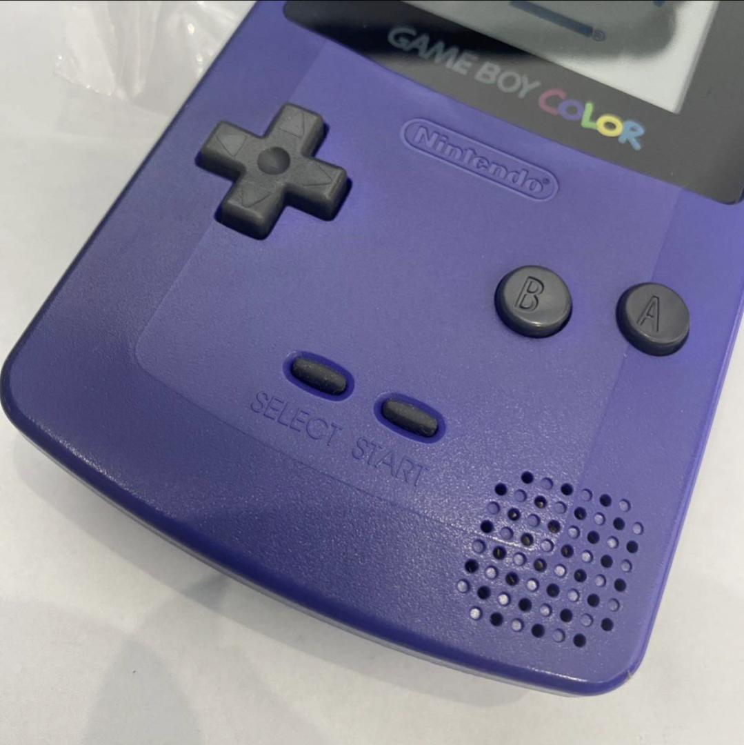 ゲームボーイカラー 任天堂 パープル[レア]未使用に近い