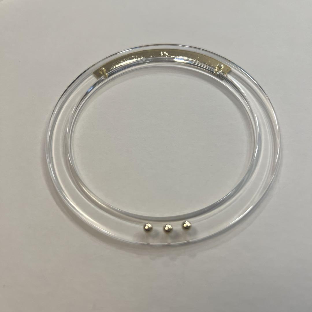 新品未使用　Tema'Baco てまばこ　Clear B01 G バングル