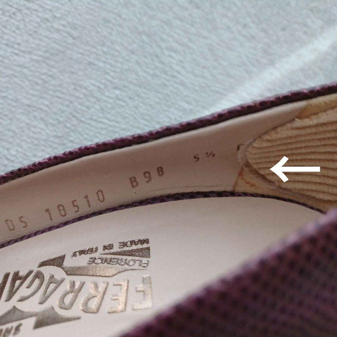Salvatore Ferragamo フェラガモ パンプス オープントゥ