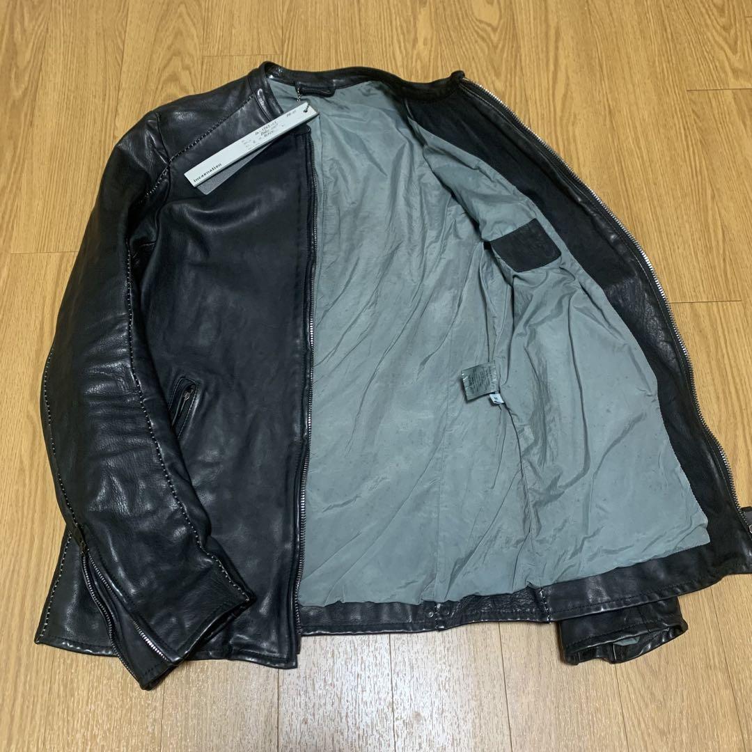 イサムカタヤマ バックラッシュ×インカネーション　ドイツベビーカーフ　ライダース イサムカタヤマ バックラッシュ×インカネーション ドイツベビー