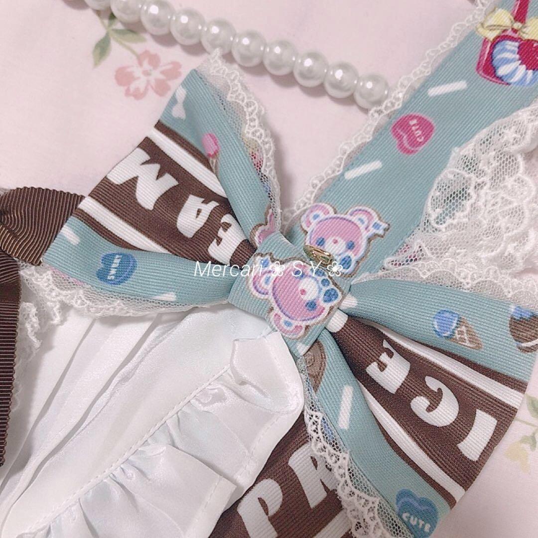 Ice Cream Parlorジャンパースカート♡バレッタセット♡