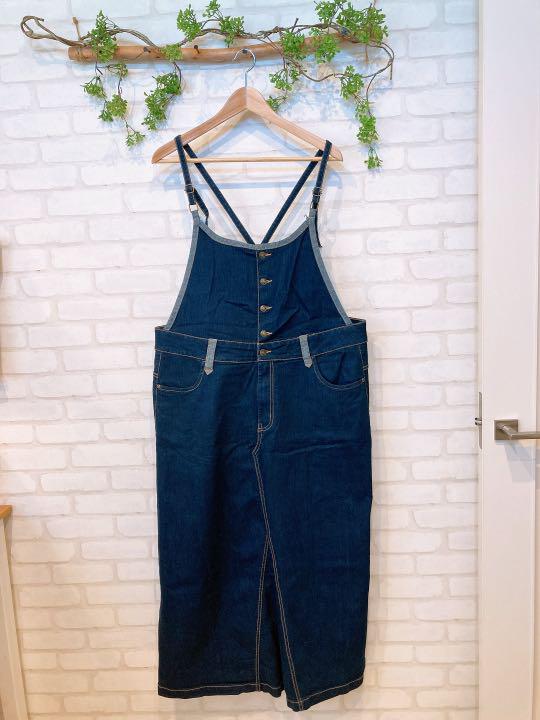 メルカリ ゆったりサイズサロペットスカートデニム 服 鞄2点ご購入で安い方半額 サロペット オーバーオール 1 900 中古や未使用のフリマ メルカリ ゆったりサイズサロペットスカートデニム 服 鞄2点ご購入で安い方半額 サロペット オーバーオール 1 900 中古や未使用のフリマ