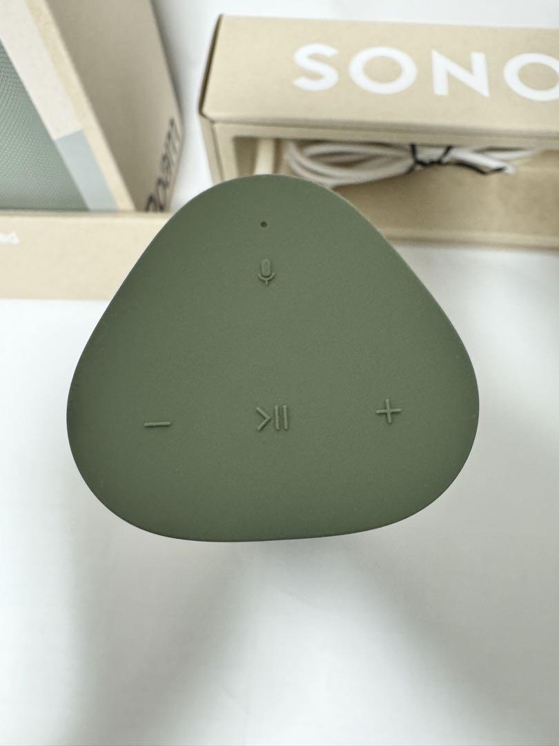 新品同様✖️2 ⭐️SONOS ワイヤレススピーカー グリーン USBケーブル付属 画像7