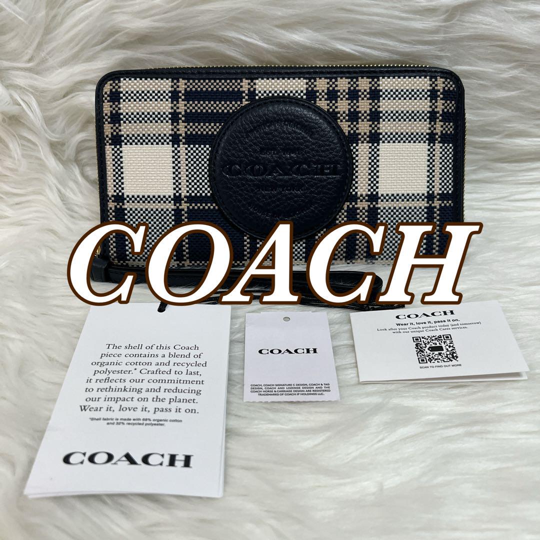 【未使用品✨】【コーチ／COACH】デンプシー ガーデン フォン ウォレット