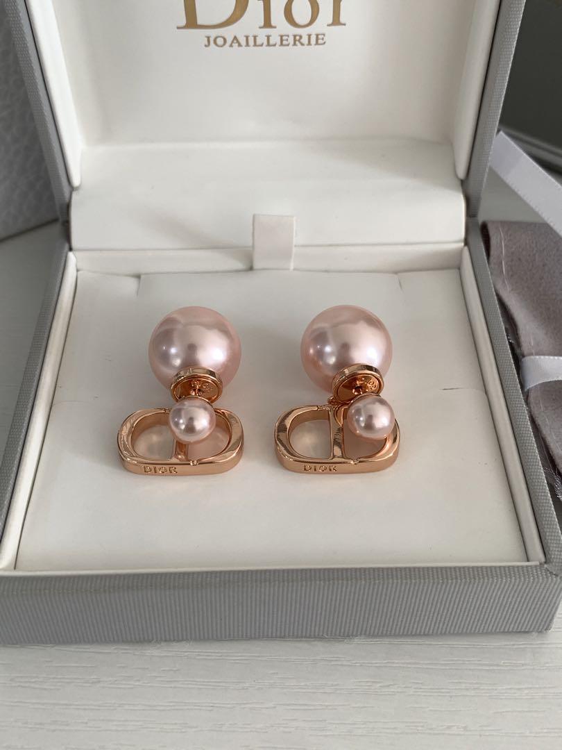 DIOR ピアス TRIBALES ピンク ゴールド
