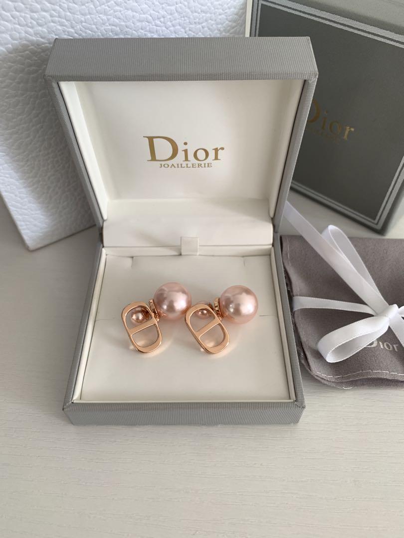 DIOR ピアス TRIBALES ピンク ゴールド