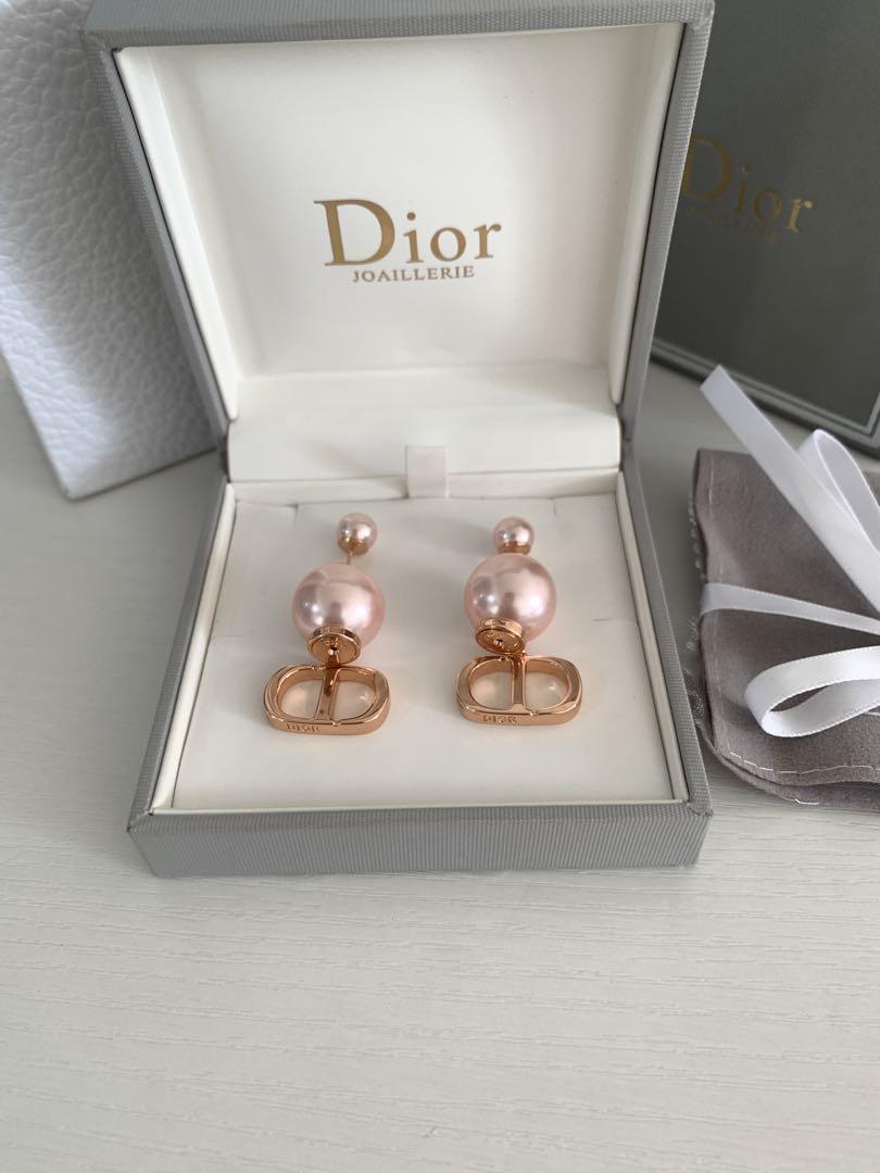 DIOR ピアス TRIBALES ピンク ゴールド