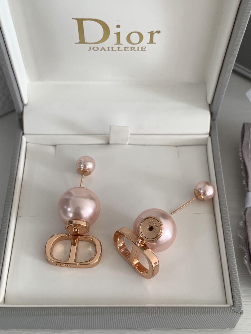 DIOR ピアス TRIBALES ピンク ゴールド