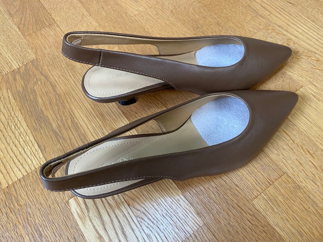 SLOBE IENA バッグスリングパンプス　美品