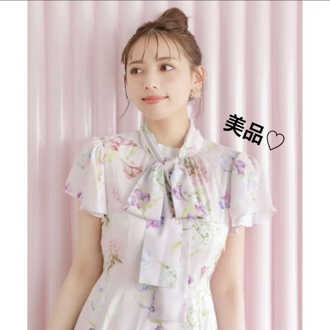 【美品♡】WILLSELECTION ウィルセレクション　マルチフラワワンピース