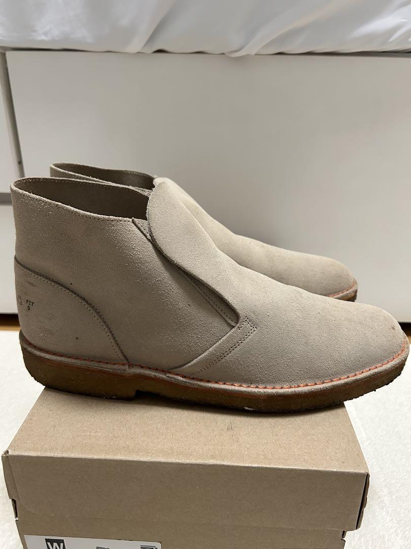 Clarks x BEAMS 別注デザートブーツ インサイドアウト