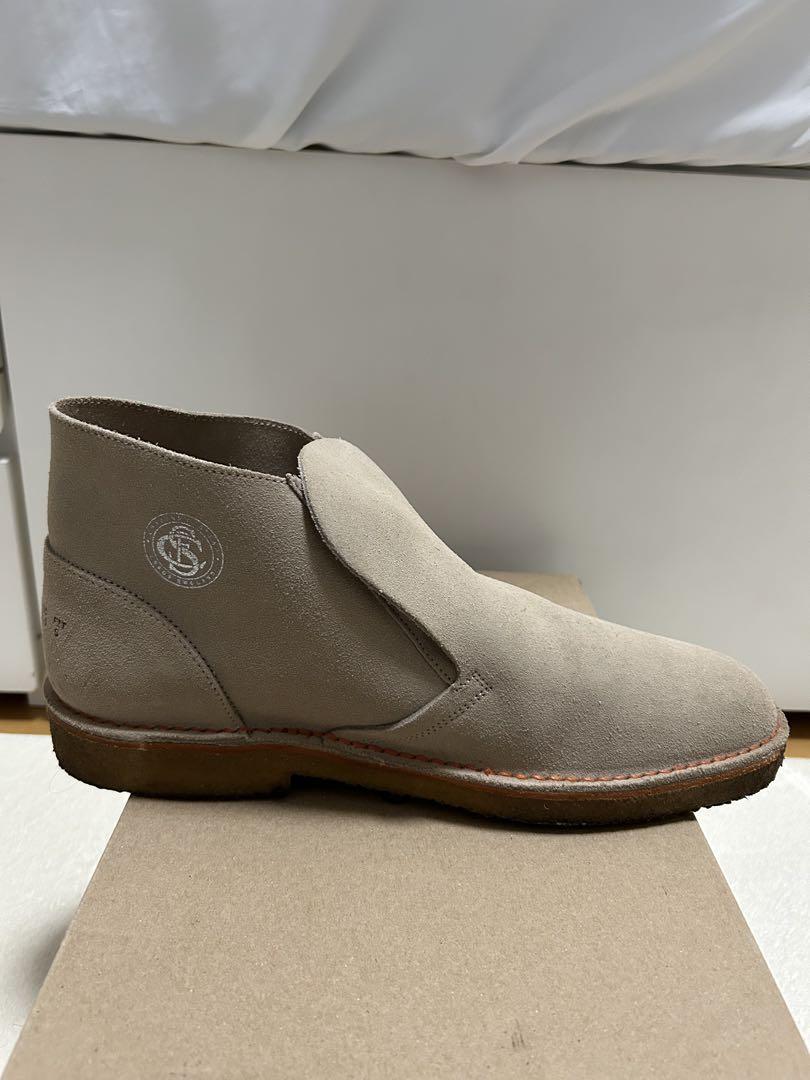 Clarks x BEAMS 別注デザートブーツ インサイドアウト