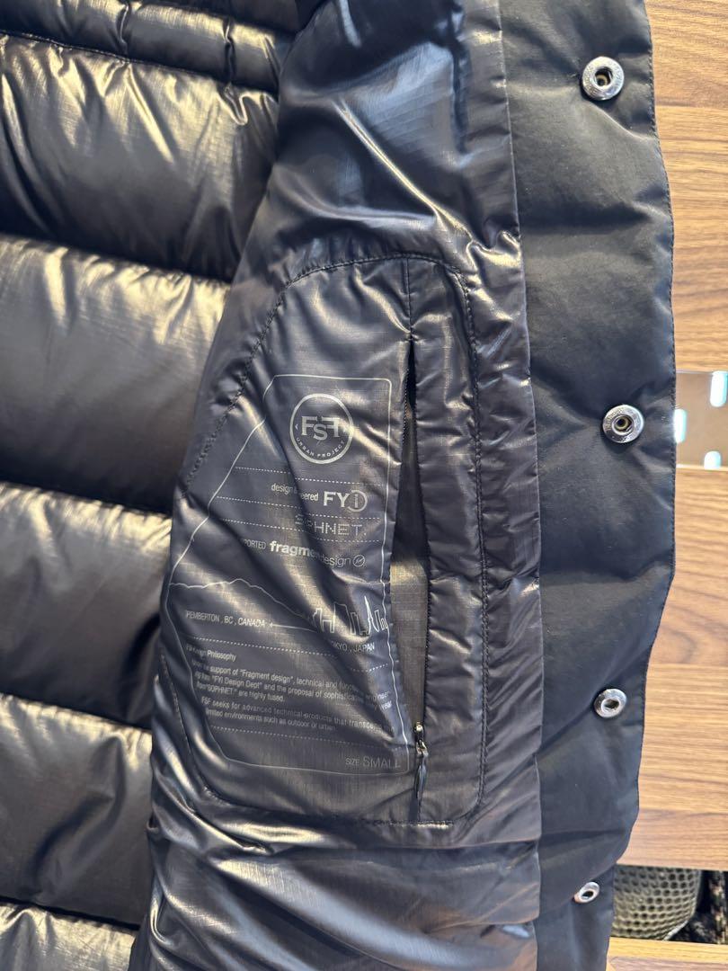 Fragment 別注 SOPHNET コラボ 限定 FSF ダウンベスト 黒