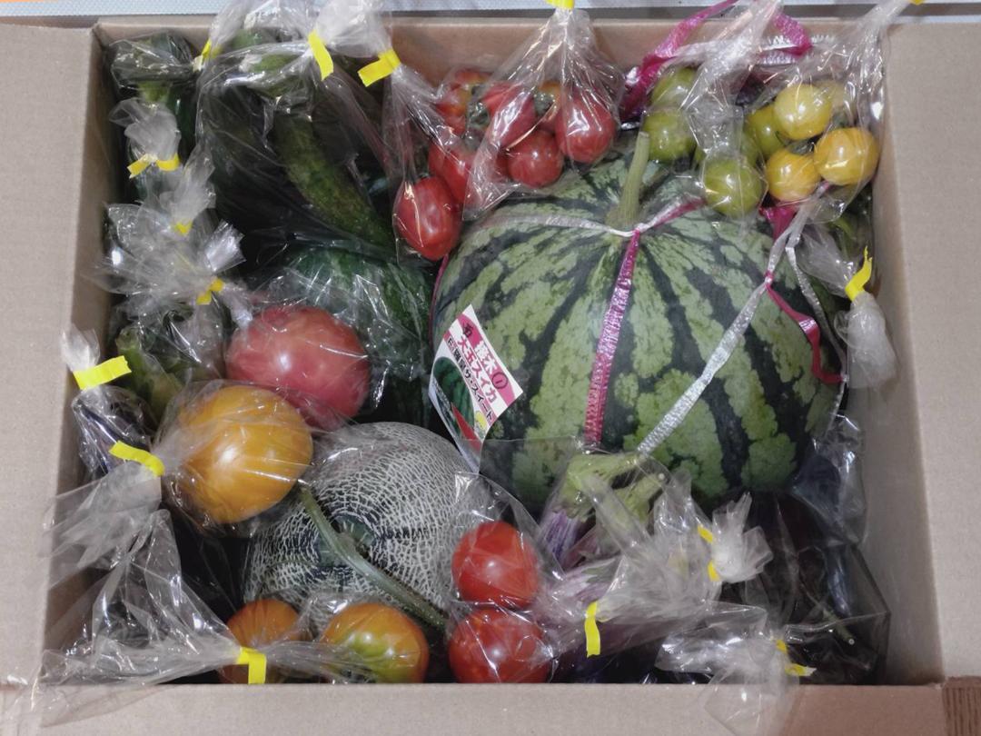 農家直送。。。新鮮な野菜・果物セット