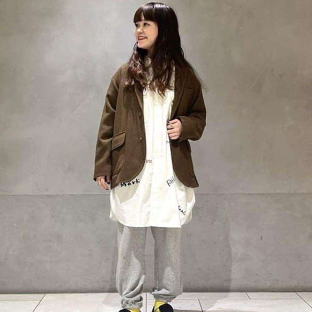 BEAMS BOY ヘリンボーン ツイル ビッグ ジャケットビームス