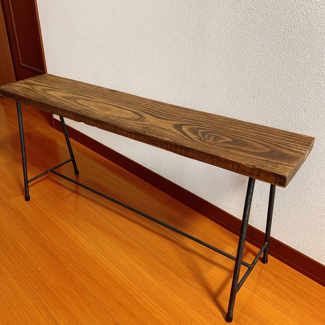 【美品】TVボード ウォルナット+アイアン TV台 acme 画像13