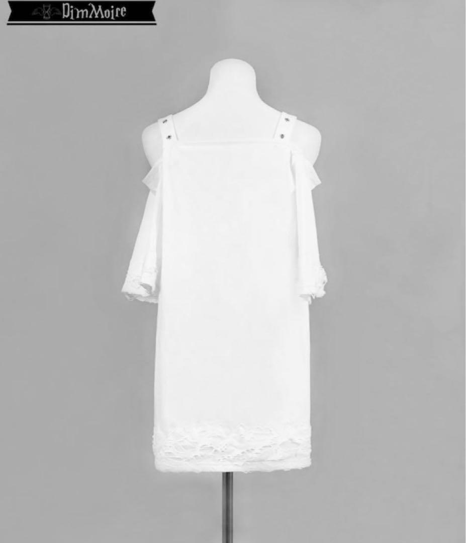 Dig in SkullオフショルT【White】