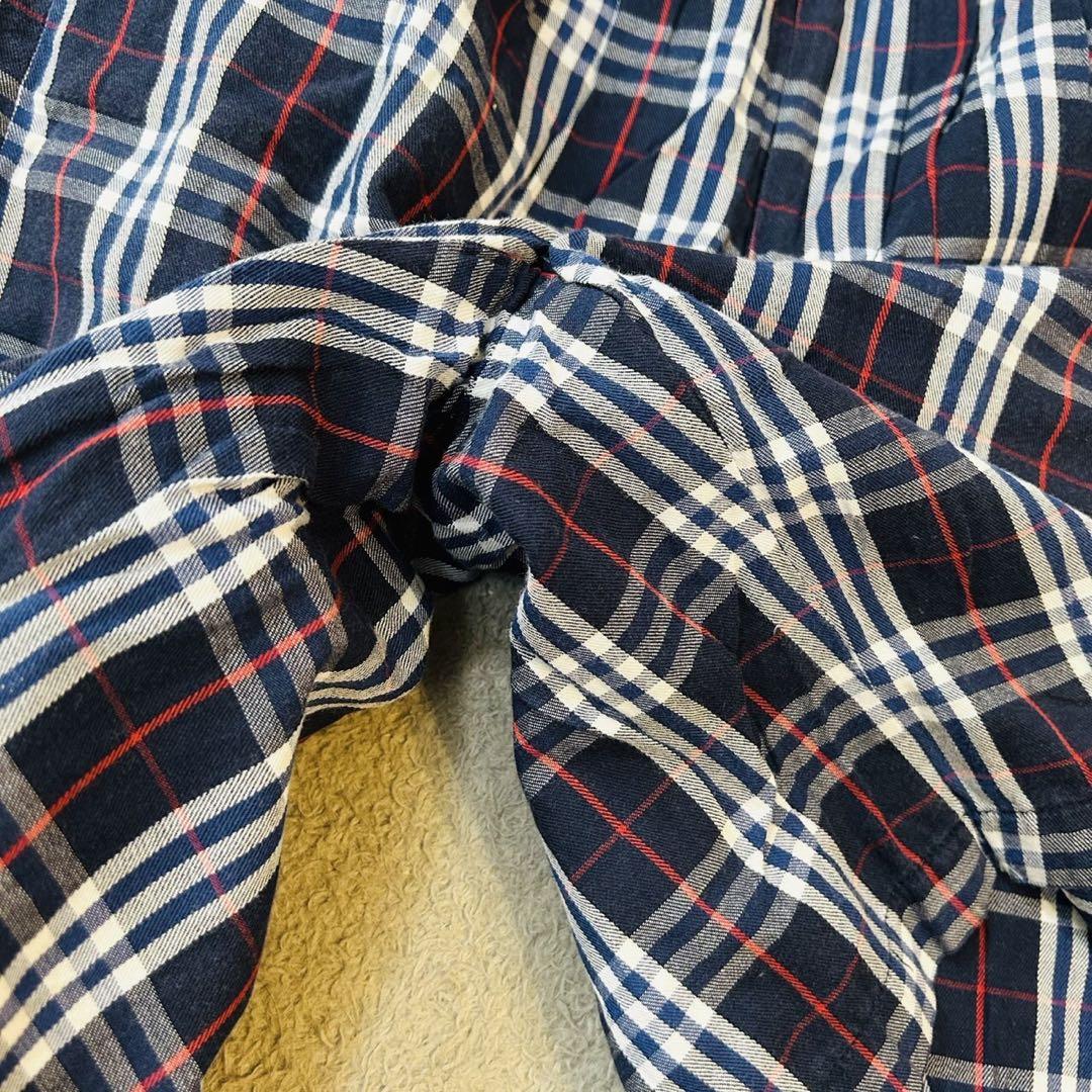 【メルカリ最安値！】Burberry タータンチェック　パンプス　39 Burberry BLUE LABEL ノバチェック ハーフパンツ 金ボタン