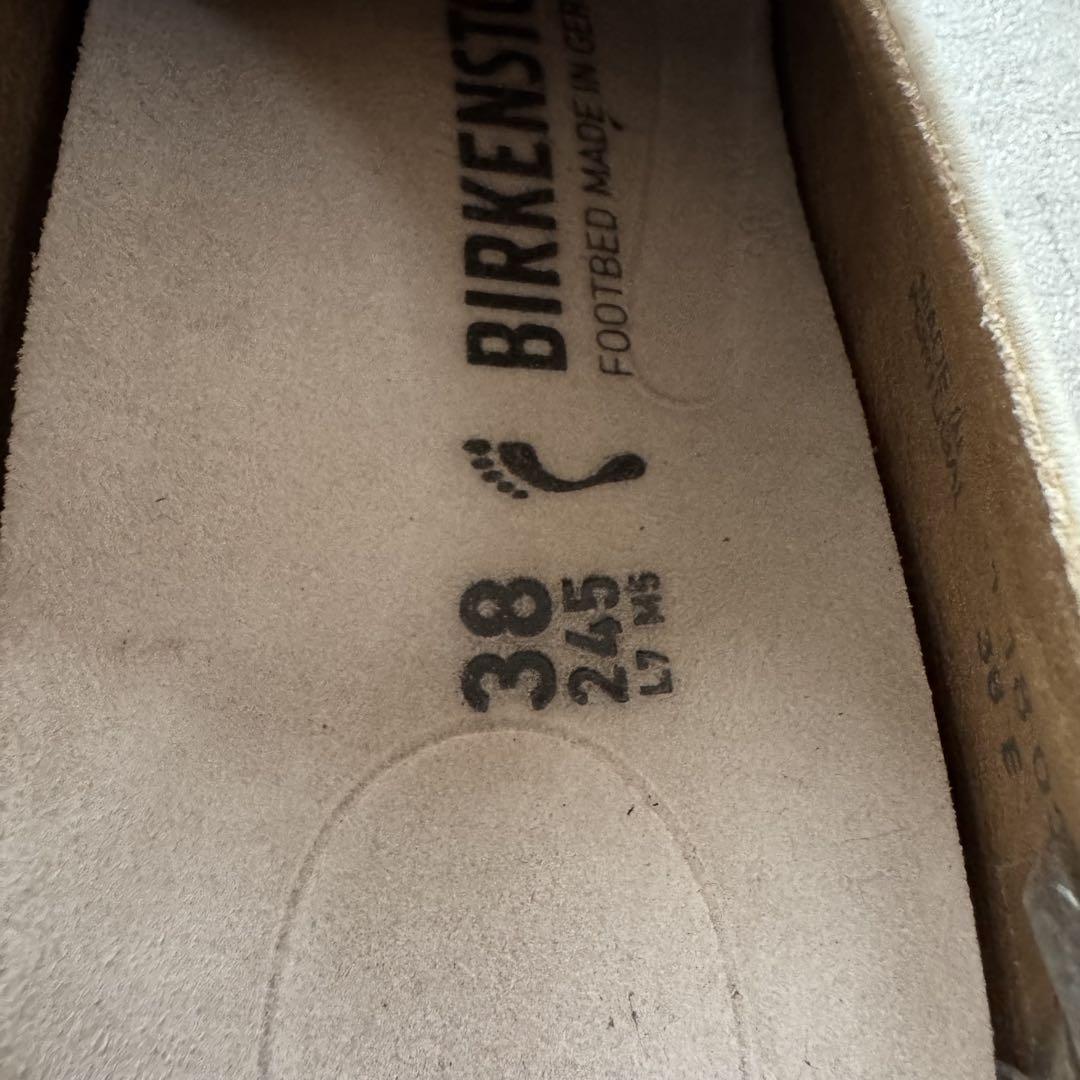 美品　BIRKENSTOCK SAUNDERS ソーンダース ホワイト 24.5
