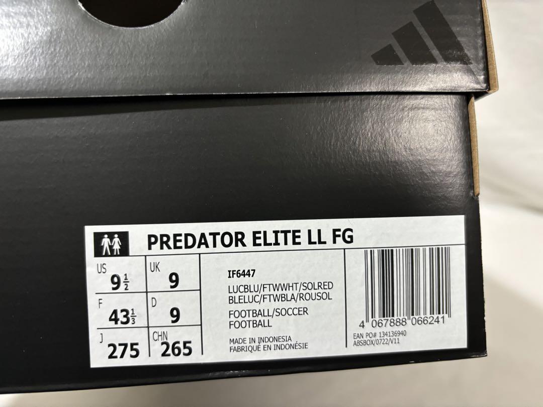 adidas predator elite ll fg 27.5 プレデター Amazon.co.jp: adidas(アディダス) プレデター ELITE L AG コア