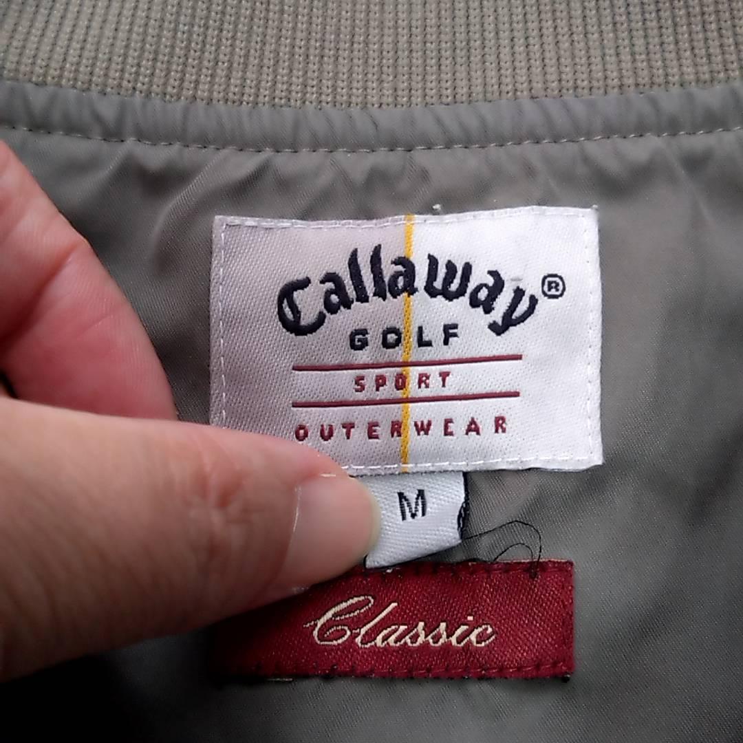 Callaway - Callaway グレー Vネックジャケット セール】キャロウェイ ジャケット