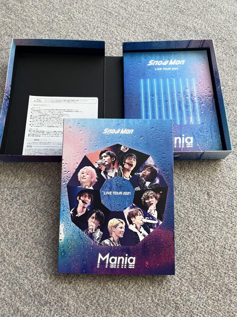 邦楽 SnowMan LIVE TOUR 2021 Mania Blu-ray Amazon.co.jp: Snow Man LIVE TOUR 2021 Mania(Blu-ray3枚組