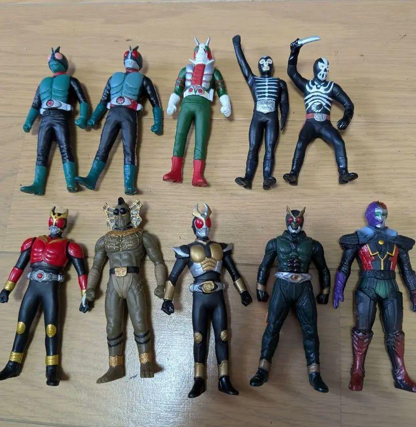 平成仮面ライダー ミニソフビ 全60体 美品 - メルカリ