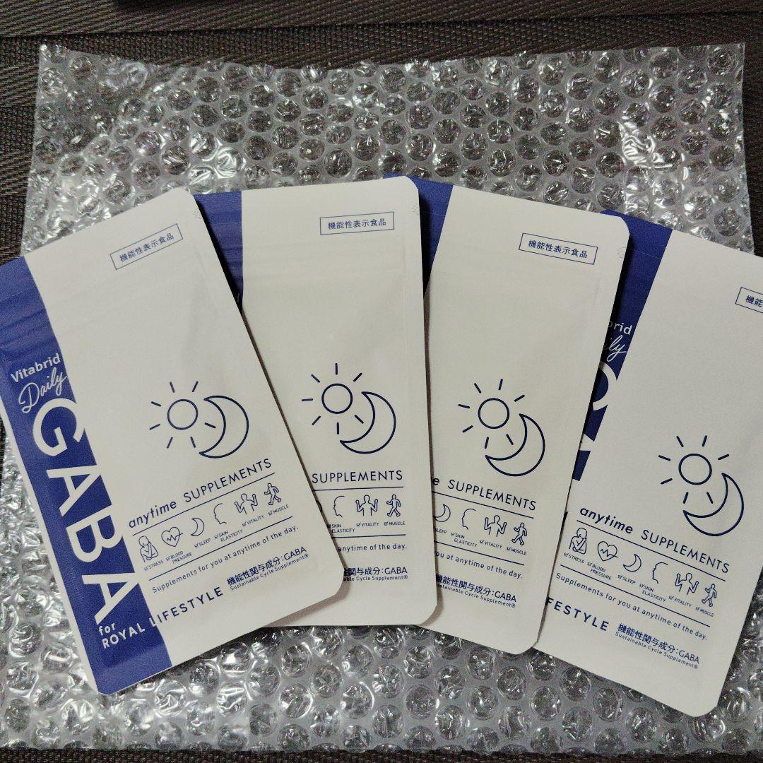GABA サプリメント 4パック