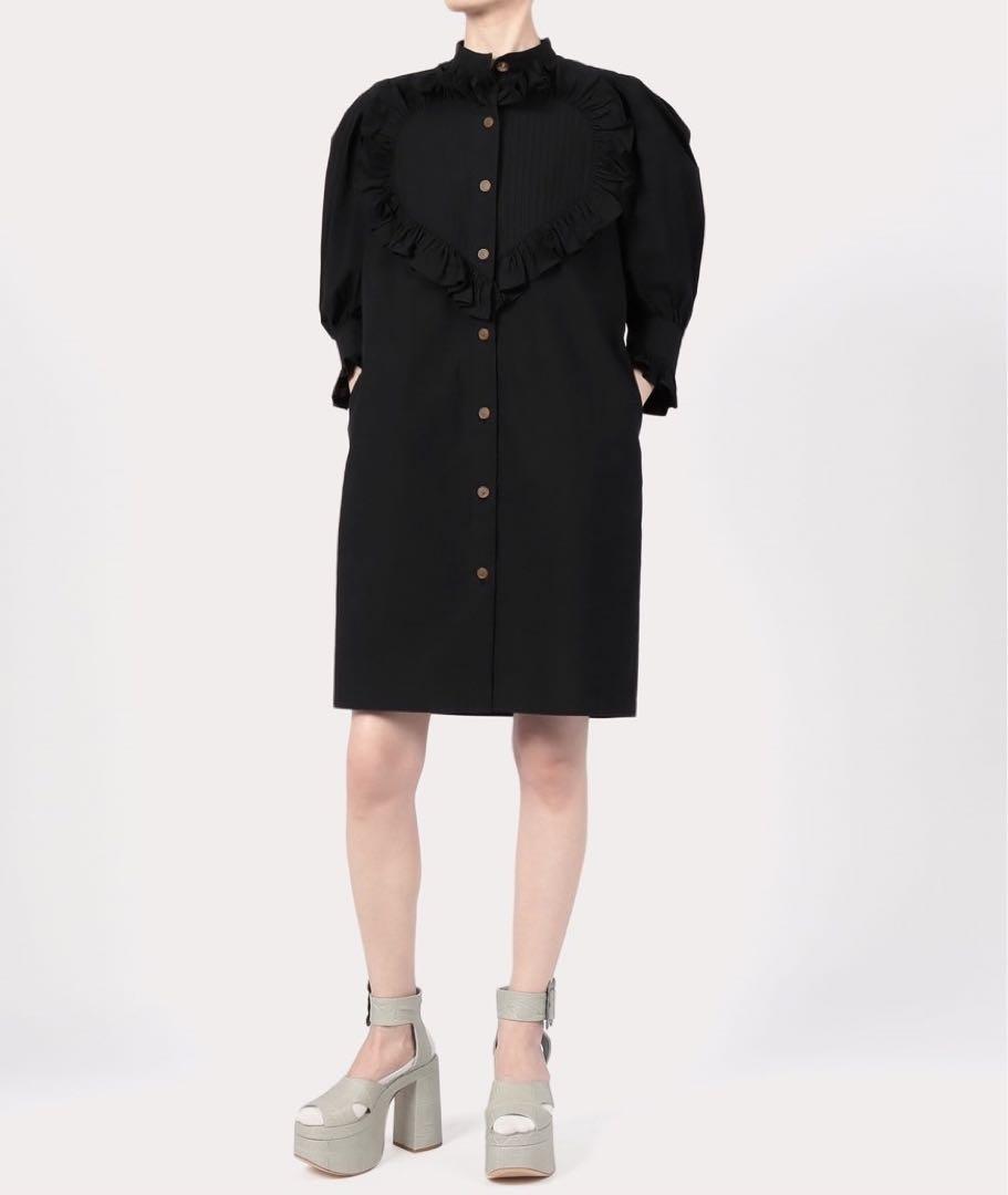 Vivienne Westwood ハートフリルワンピース
