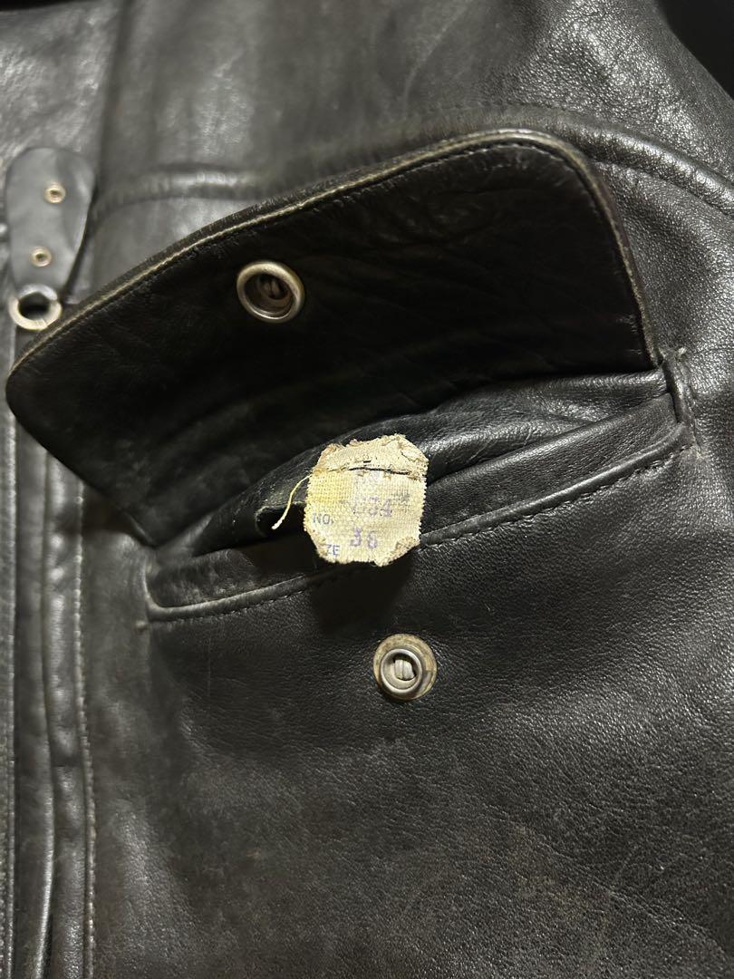 混*淵様 50's〜60's HERCLES ホースハイド ライダースジャケット