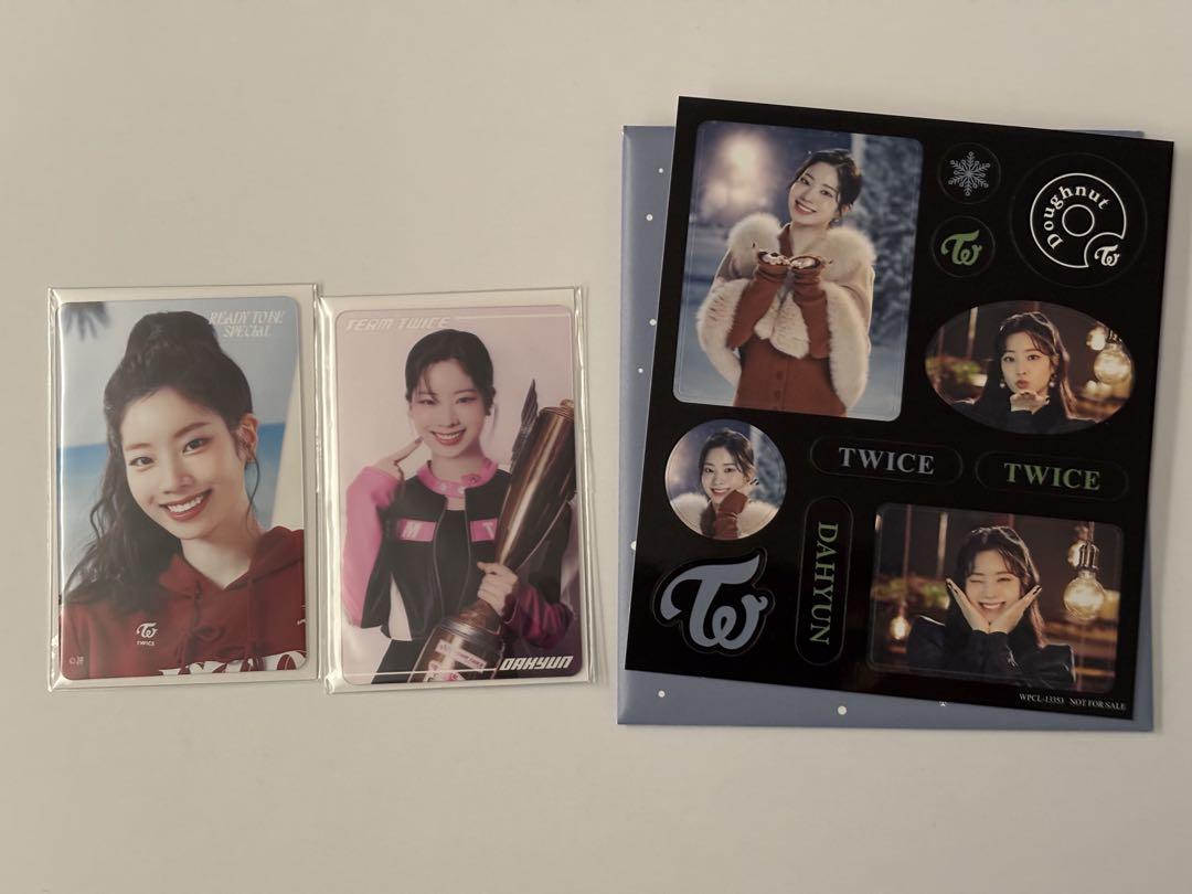 TWICE ダヒョン グッズセット twice ダヒョン グッズセット 公式 缶バッチ - メルカリ