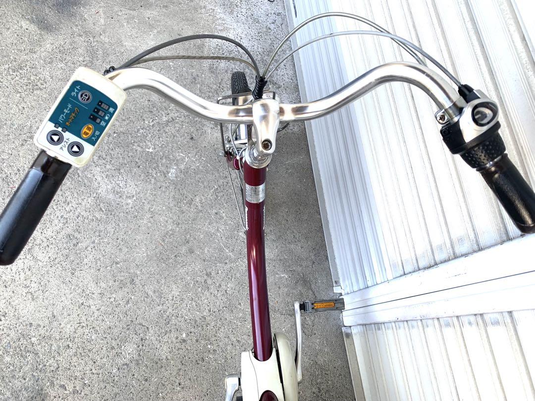 送料無料 Panasonic電動アシスト三輪自転車SHIMANO内3速動作確認済