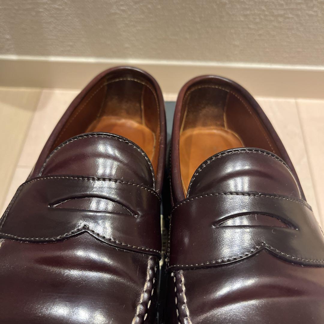 Alden ローファー 7 1/2 D シップス別注　コードバン #8